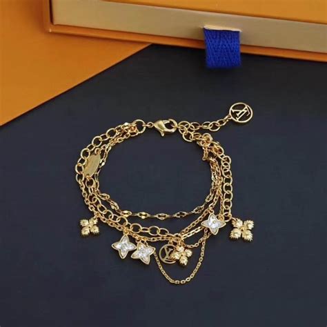 louis vuitton blooming strass bracelet|louis vuitton monogram bracelet.